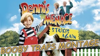 Dennis The Menace Strikes Again Booby Traps Montage Music Video [upl. by Abihsot]