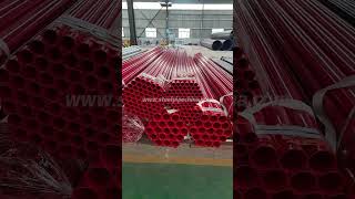 EPOXY RESIN COMPOSITE STEEL PIPES EPOXY Coated Steel Pipe Supplier Coated Steel Pipe Factory [upl. by Noemys887]