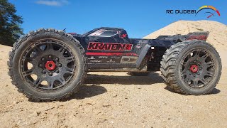 ARRMA Kraton 8s EXB with a NEW Brutally FAST Setup Extreme Beatdown [upl. by Enneire]