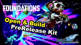 Foundations PreRelease Kit Opening and Build [upl. by Aicela940]