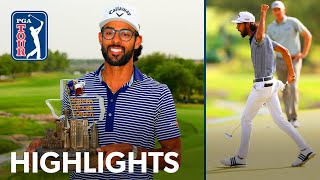 Akshay Bhatias winning highlights from Valero Texas Open  2024 [upl. by Adelind]