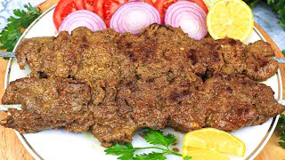 Smokey Bihari Kebab Boti Recipe With Homemade Special Kabab Masala Soft Beef Behari Kabab Recipe [upl. by Ednil642]