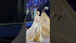 Celine Dion NEW Performance of quotIm Alivequot Elie Saab 2024 Party [upl. by Dylan135]