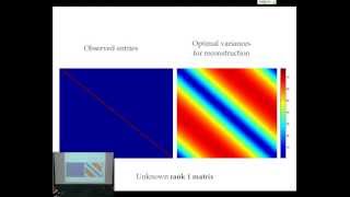 L Theran An algebraic combinatorial viewpoint on low rank matrix completion [upl. by Bethina]