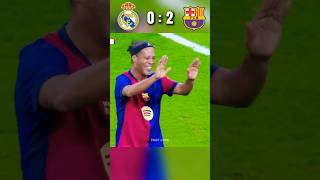 Real Madrid Legends vs Barcelona Legends 2024 [upl. by Dodge]