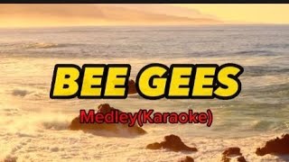 Bee Gees Medley Karaoke karaokewithlyrics karaokeversion medley medleysongs [upl. by Mellisa672]