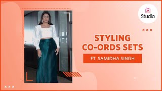 3 Ways To Style Your Coords Sets Ft Samidha Singh  Shorts  Myntra [upl. by Maurilia]