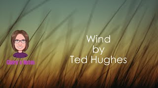 Wind by Ted Hughes Detailed analysis [upl. by Harp742]