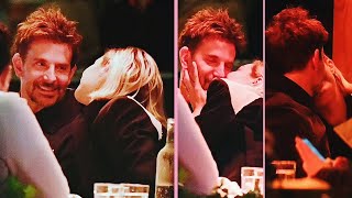 ‘He Couldn’t Look Less Interested’ Gigi Hadid Kisses Bradley Copper While Dining With Friends [upl. by Yssak]