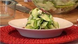 From Garden to Table  Raw Zucchini Salad [upl. by Acceber]