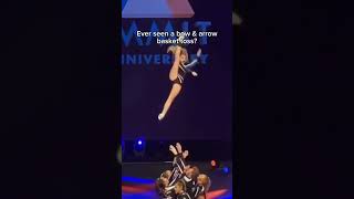 Ever seen a bow amp arrow basket toss Cheer Athletics Swagcats 2022 [upl. by Sarine]