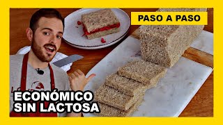 🔶 Como hacer PAN DE MIGA casero integral y vegano  RECETA relleno [upl. by Vito]