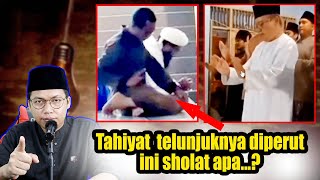 Sholat aneh telunjuk diperut saat tahiyat [upl. by Meehar534]