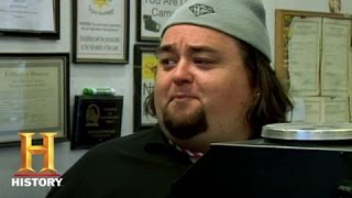 Pawn Stars Funny Stuff Chumlee Says  History [upl. by Nwahsad]