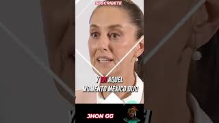 Claudia HABLA sobre el TEMEC y MEXICO shortsvideo amlo claudiasheinbaum temec [upl. by Yrennalf]