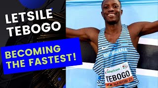 Letsile Tebogo The Fastest Under 20 Rising Like Bolt His Journey amp Beating Erriyon Knighton [upl. by Aicilihp]