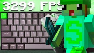 Minecraft Bedwars ASMR Keyboard amp Mouse Sounds  Hypixel Bedwars [upl. by Carthy]