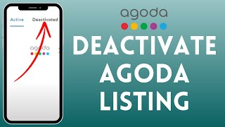 How To Deactivate Agoda Listing 2024 [upl. by Brazee]