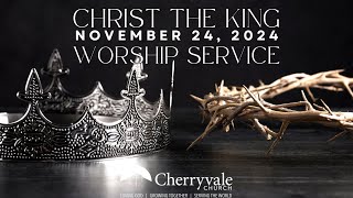 November 24 2024 Sunday Worship Service at Cherryvale UMC Staunton VA [upl. by Ahtael780]