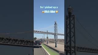 So I picked up a Hitchhiker 😳😱🤯 shortsfeed fypシ゚viral short [upl. by Notgnillew811]