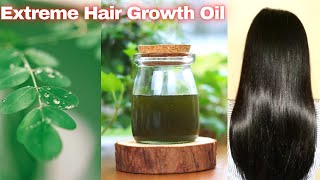 How To Make Moringa Oil At Home  diy Moringa Hair Oil at home  Herbal Hair oil at home  Hair care [upl. by Antonin875]