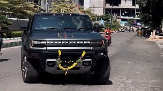 Hummer Ev in Hyderabad India 🇮🇳  GMC  Hummer Ev  Imported from Dubai [upl. by Alison]