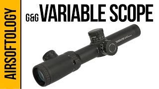 GampG 114X24 Variable Scope  Airsoftology Review [upl. by Kosiur889]