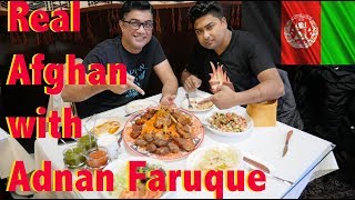 Real Afghan and Dine with Adnan l Adnan Faruque l Food Review l EmonEats [upl. by Dorine]