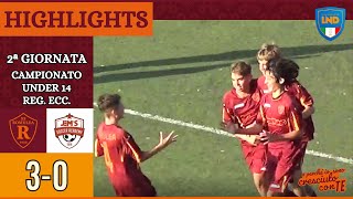 Romulea  Jems Soccer  highlights II giornata Under 14 Reg Ecc [upl. by Ocsicnarf346]