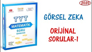 2020 345 TYT MATEMATİK GÖRSEL ZEKA ORİJİNAL SORULAR ÇÖZÜMLERİ [upl. by Ailisec]