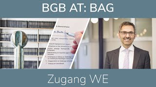 BGB AT BAG – Zugang WE [upl. by Fonda]