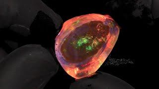 Black Bubble Opal Revealed [upl. by Cody675]