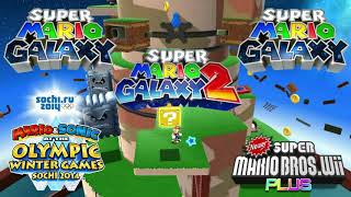 ULTIMATE MASHUP Super Mario Galaxy Buoy Base Galaxy Theme Mashup 5 songs [upl. by Pahl]