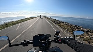 MotorcykelVlog 22  Årets måske sidste tur gik til Helnæs Fyr [upl. by Knapp]