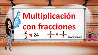 Multiplicación de fracciones [upl. by Chara278]