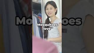 Why Mosquitoes Don’t Bite You facts shorts mosquitobites [upl. by Llerot701]