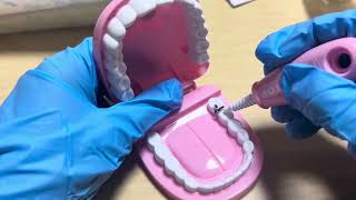 Asmr 🦷 dentista obturando seu dente [upl. by Ynavoeg184]