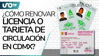 ¿Se te venció la tarjeta de circulación o la licencia Ve costos y requisitos para renovarlas [upl. by Hayidan828]