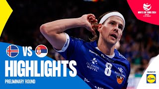 Iceland snatch a last minute draw  Highlights  Mens EHF EURO 2024 [upl. by Alita]