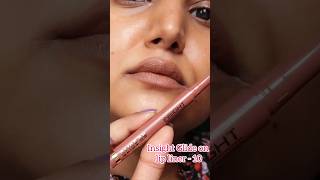 Insight glide on lip liner review shortaday insightcosmetics affordablemakeup beautymakeup [upl. by Novikoff]