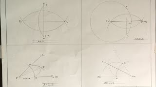 Bisecting ArcCircle and AngleTechnical Drawing 1Plate 24 [upl. by Nager618]