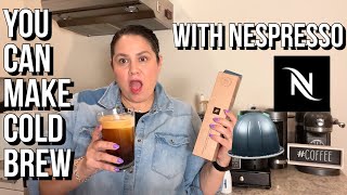 Iced Coffee Lovers Rejoice Make Perfect Cold Brew At Home With Nespresso Machine [upl. by Boutis]