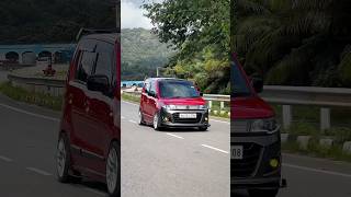 Wagon R  Lowered  Modified  Kerala youtubeshorts car shorts trending [upl. by Noonan986]