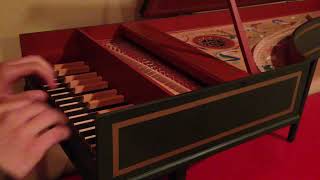 Mini Harpsichord by Ivo Van Dael [upl. by Enelyar]