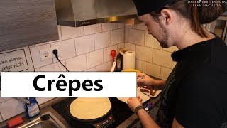 Crepes selber machen  Crepes Teig amp Crepes Maker Lean macht Essen [upl. by Llenroc]