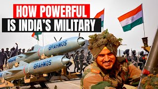 How Powerful is Indias Military 2024 [upl. by Aihsek]