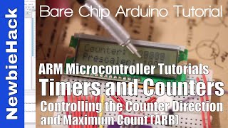 42 How to use the ARR Register and the Direction for TimerCounter on the STM32 ARM Microcontroller [upl. by Janelle]