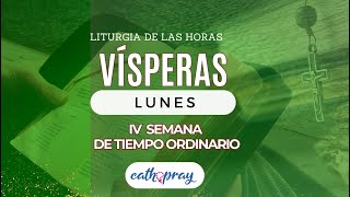 Oración de la tarde Vísperas LUNES 29 DE ENERO 2024 IV SEMANA DE TIEMPO ORDINARIO  cathopray [upl. by Lleksah]