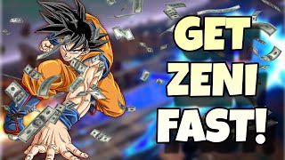 How To Get ZENI FAST In Dragon Ball Sparking ZERO On Day 1 [upl. by Bonnice983]