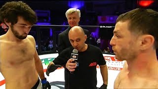 ZABIT Magomedsharipov KNOCKS OUT Magomed Arapkhanov MMA fight HD [upl. by Karlie]